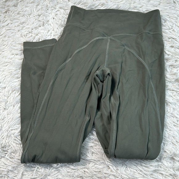 Lululemon Get Centred High Rise Tight 25" Grey Sage - Picture 1 of 6
